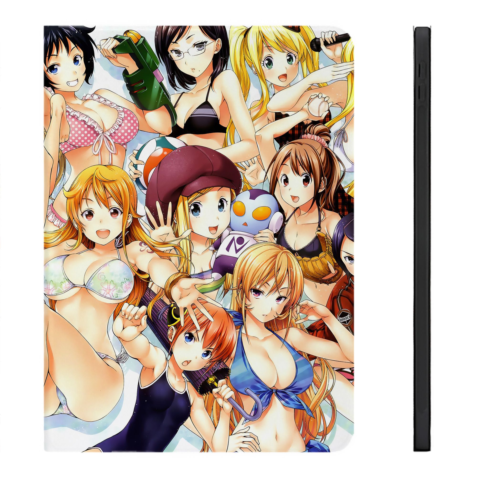 （画像用） ワンピース ONE PIECE IPadケース ペンホルダー付き ブックスタイルデザイン
